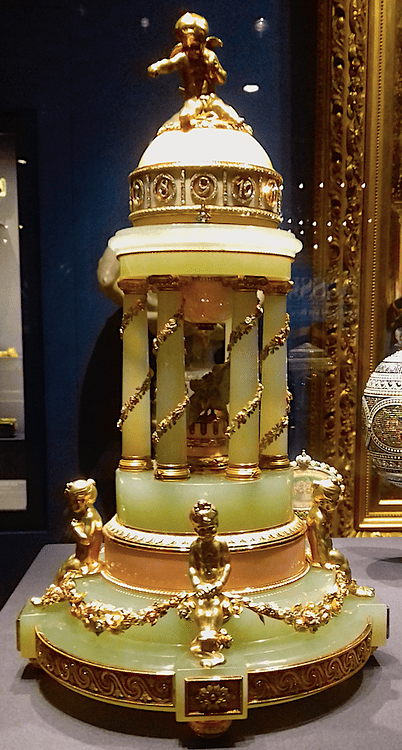 Imperial Colonnade Egg by Fabergé