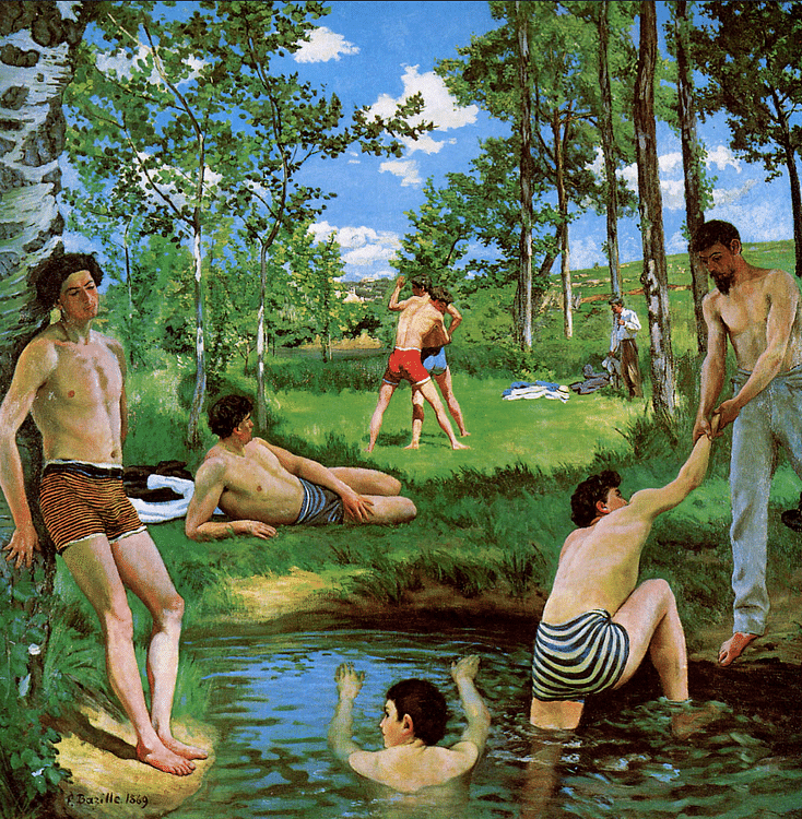 Summer Scene by Bazille