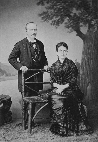 Heinrich and Sophia Schliemann