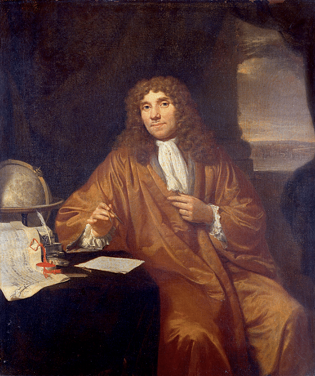 Portrait of Antonie van Leeuwenhoek