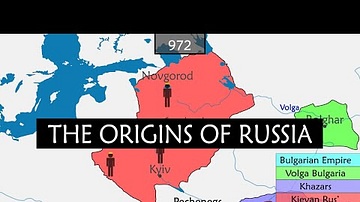 The Origins of Russia - Summary on a Map